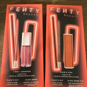 Fenty Beauty Lip Set x2 holiday limited edition
